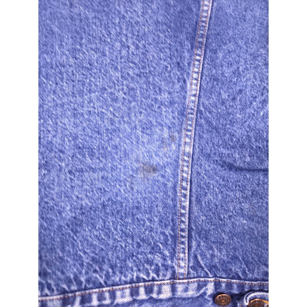 Vintage 90s Levis 70506 Type 3 Blanket Lined Denim Trucker Jacket USA Mens 44 XL - Picture 13 of 14